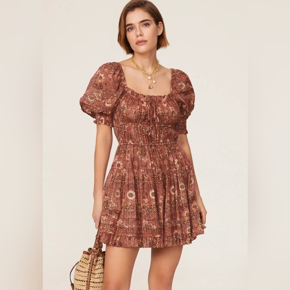 Ulla Johnson Juniper Dress in Rosebud - 2 - Picture 1 of 6